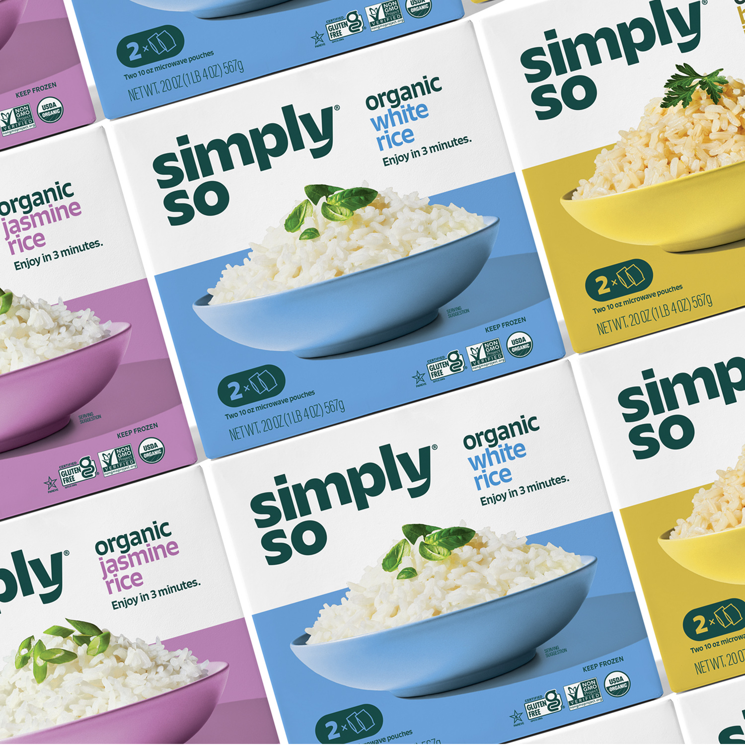 Simply so packaging design family by Freshmade